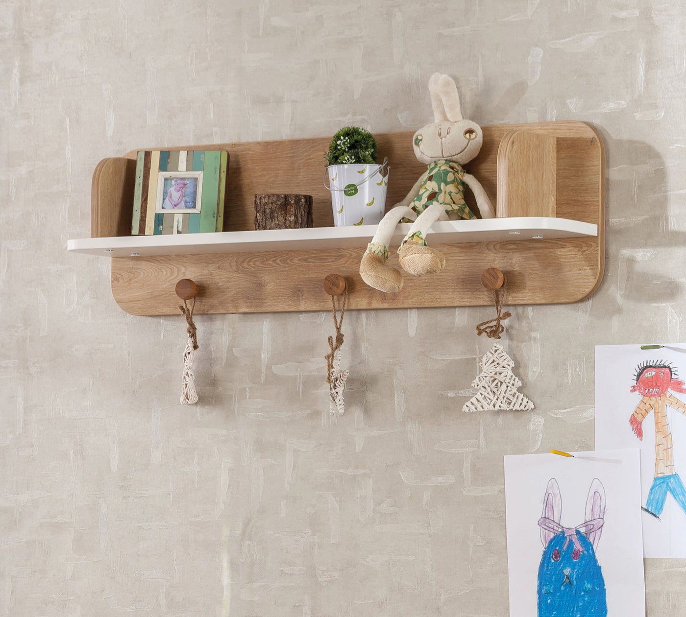 Natura Baby Hanger Shelf - ON ORDER ONLY