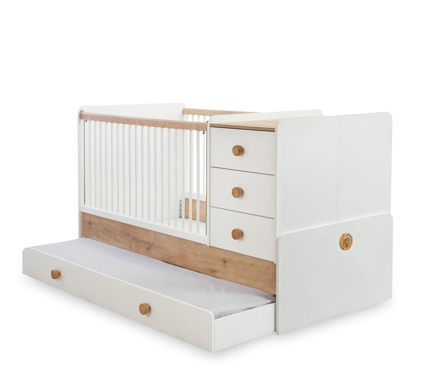 Natura Baby Sl Convertible Baby Bed [With Parent Bed] [80x180 Cm]