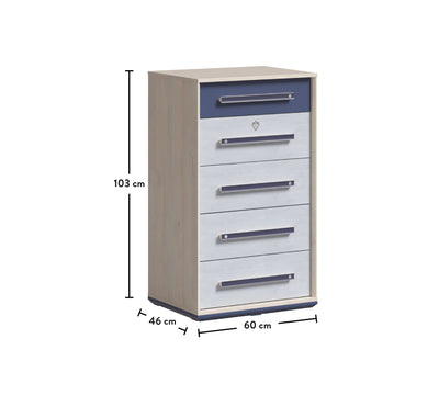 Trio Tall Dresser - ON ORDER ONLY