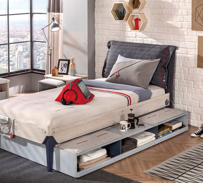 Trio Pull-out Bed With Partitions [90x190 Cm] - ON ORDER ONLY
