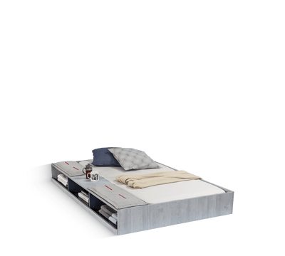 Trio Pull-out Bed With Partitions [90x190 Cm] - ON ORDER ONLY