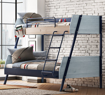 Trio Large Bunk Bed [90x200 - 120x200 Cm]
