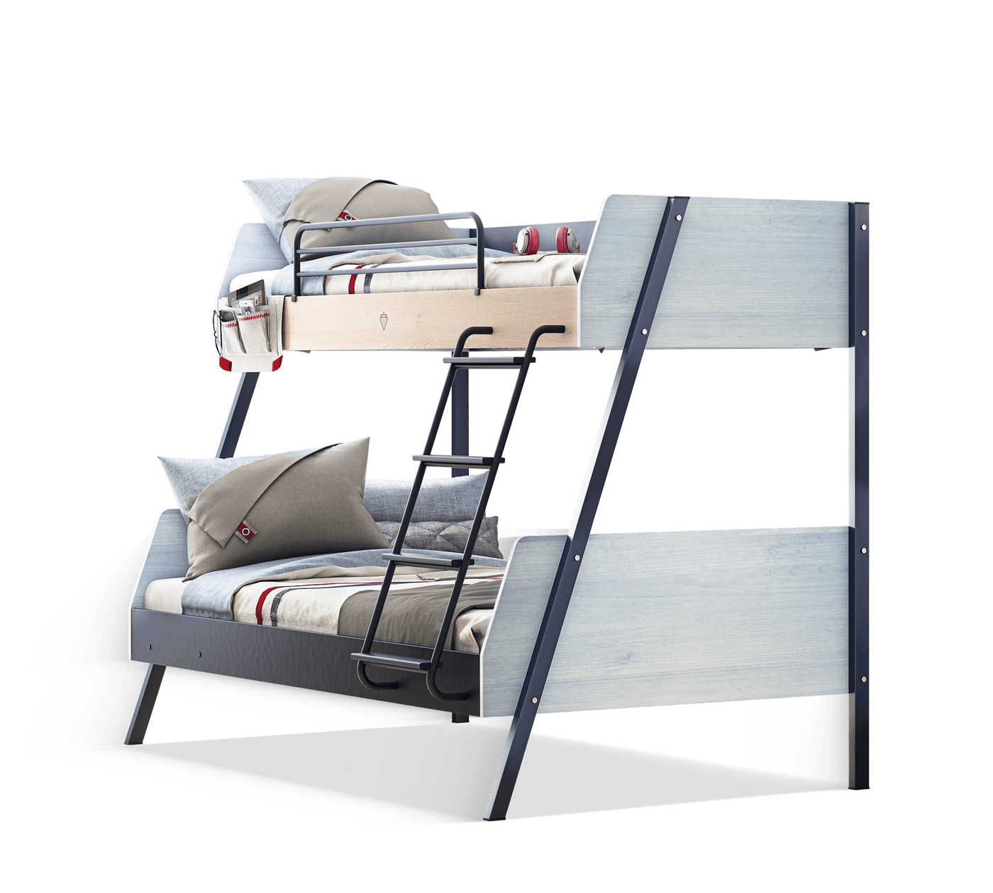 Trio Large Bunk Bed [90x200 - 120x200 Cm] - ON ORDER ONLY