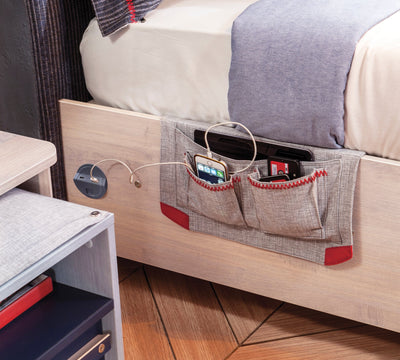 Trio Bed With Base [100x200 Cm]