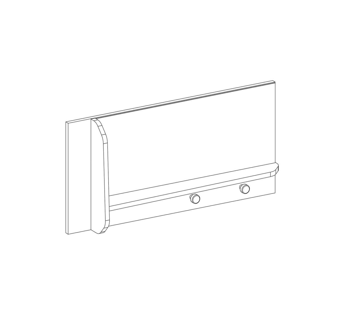 Trio Wall Mirror With Shelf