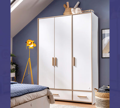 Modera 3 Doors Wardrobe