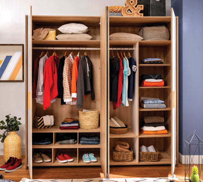 Modera 4 Doors Wardrobe - ON ORDER ONLY