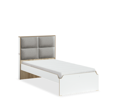 Modera Fabric Headed Bed [100x200 Cm]
