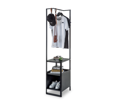 Dark Metal Bookcase Without Door - ON ORDER ONLY