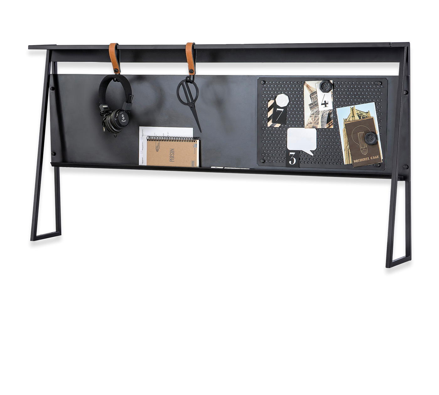 Dark Metal Small Study Unit