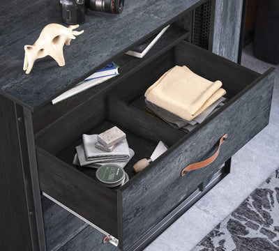 Dark Metal Large Dresser - ON ORDER ONLY