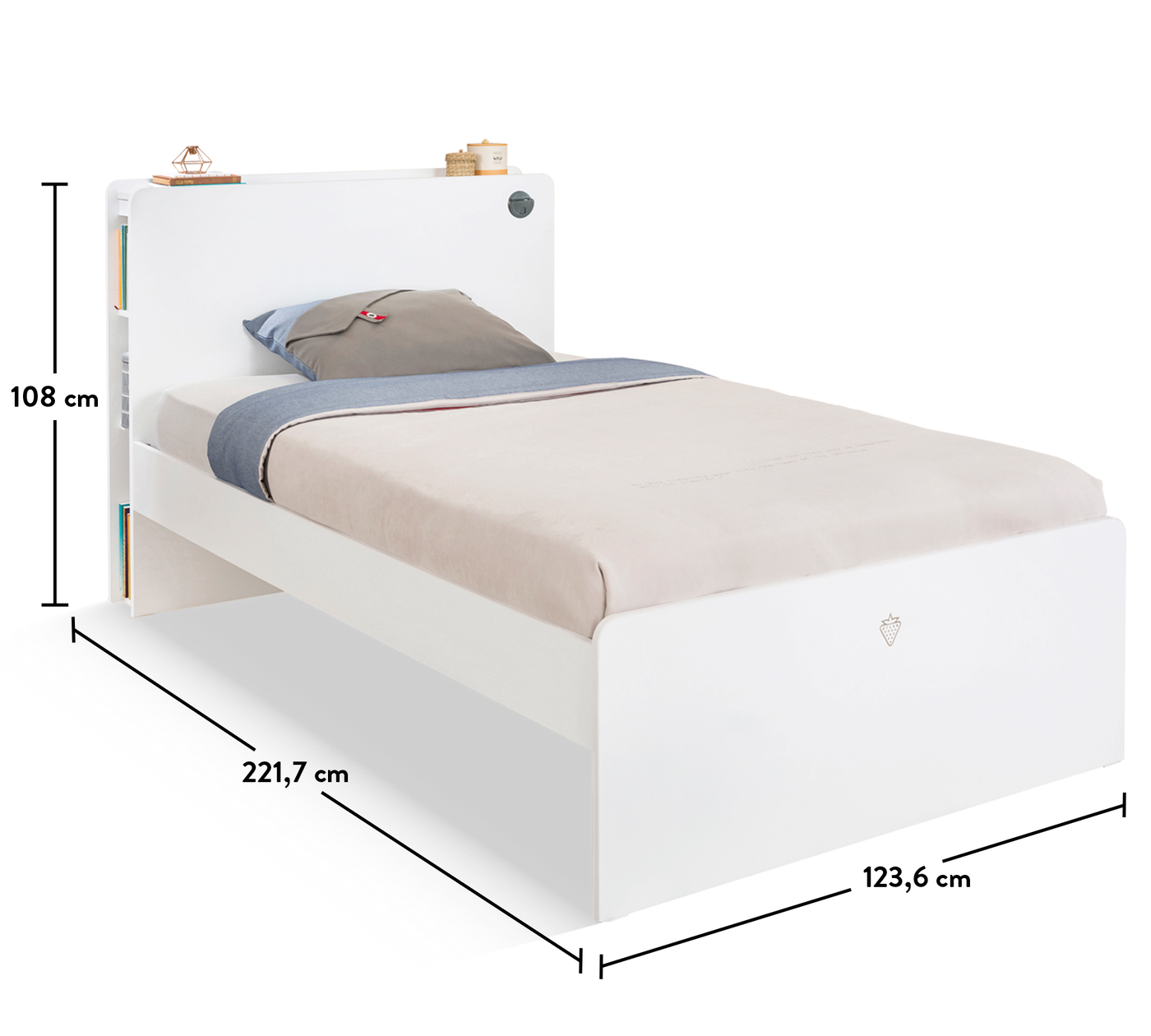 White Bed [120x200 Cm]