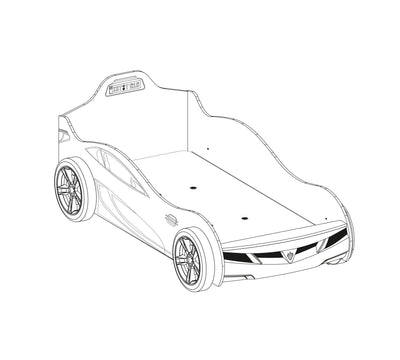 Race Cup Carbed-red [90x190 Cm]