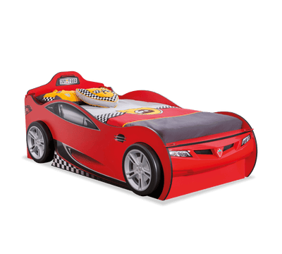 Race Cup Carbed [With Friend Bed] [Red] [90x190 - 90x180 Cm]