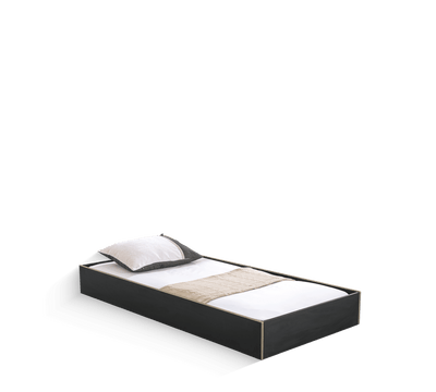 Black Pull-out Bed [90x190 Cm]