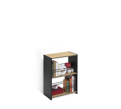 Black Small Bookcase