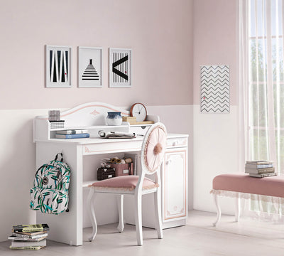 Selena Pink Study Desk