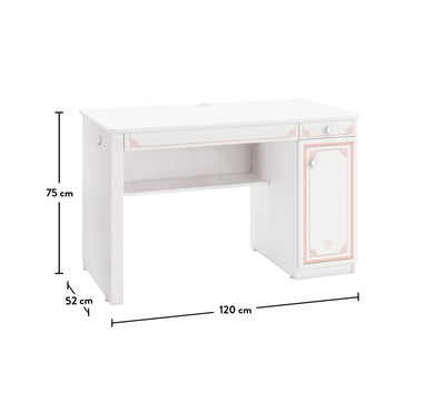 Selena Pink Study Desk