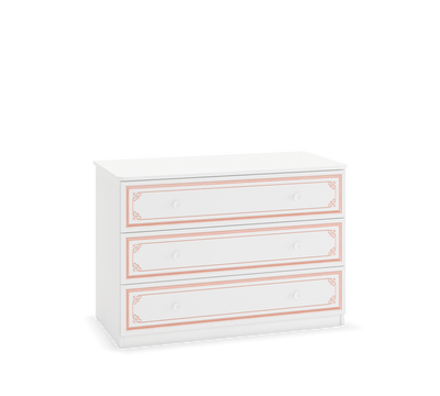 Selena Pink Large Dresser