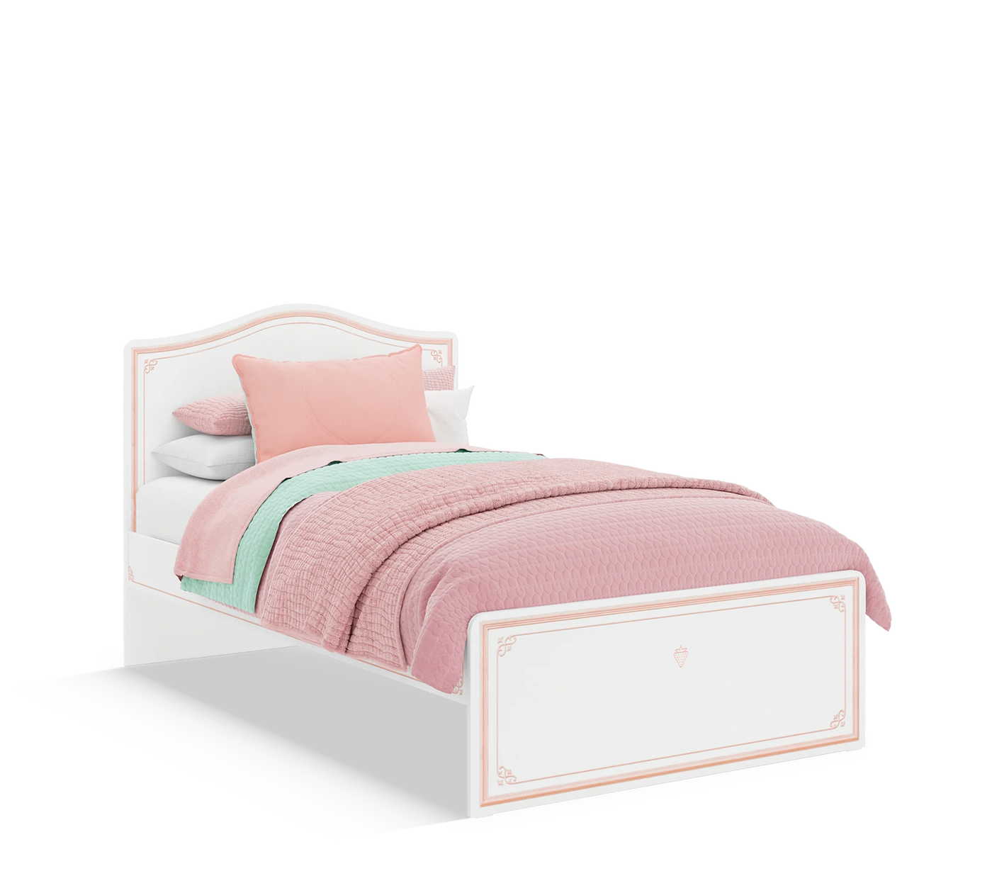 Selena Pink Bed [120x200 Cm]