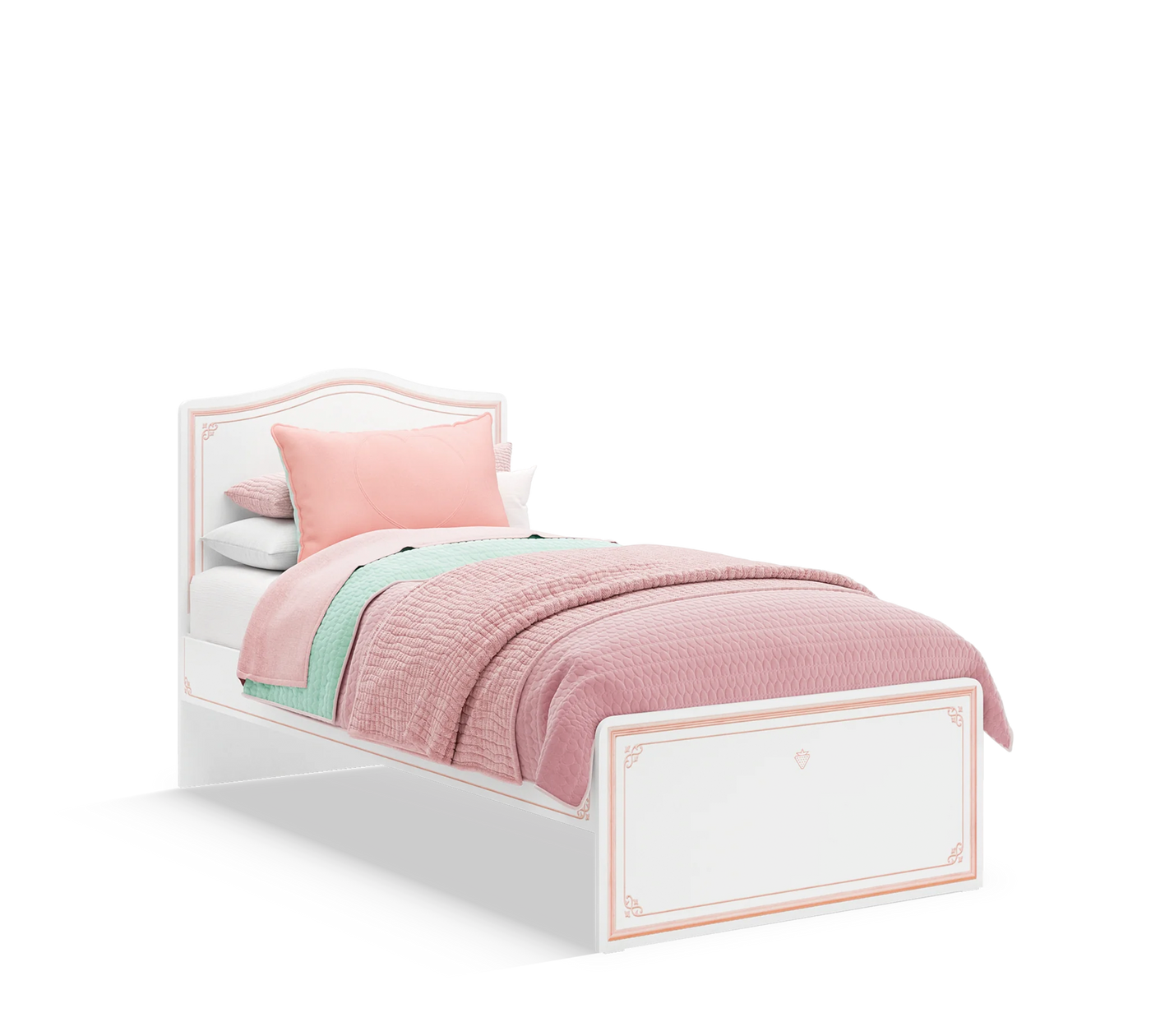 Selena Pink Bed [100x200 Cm]