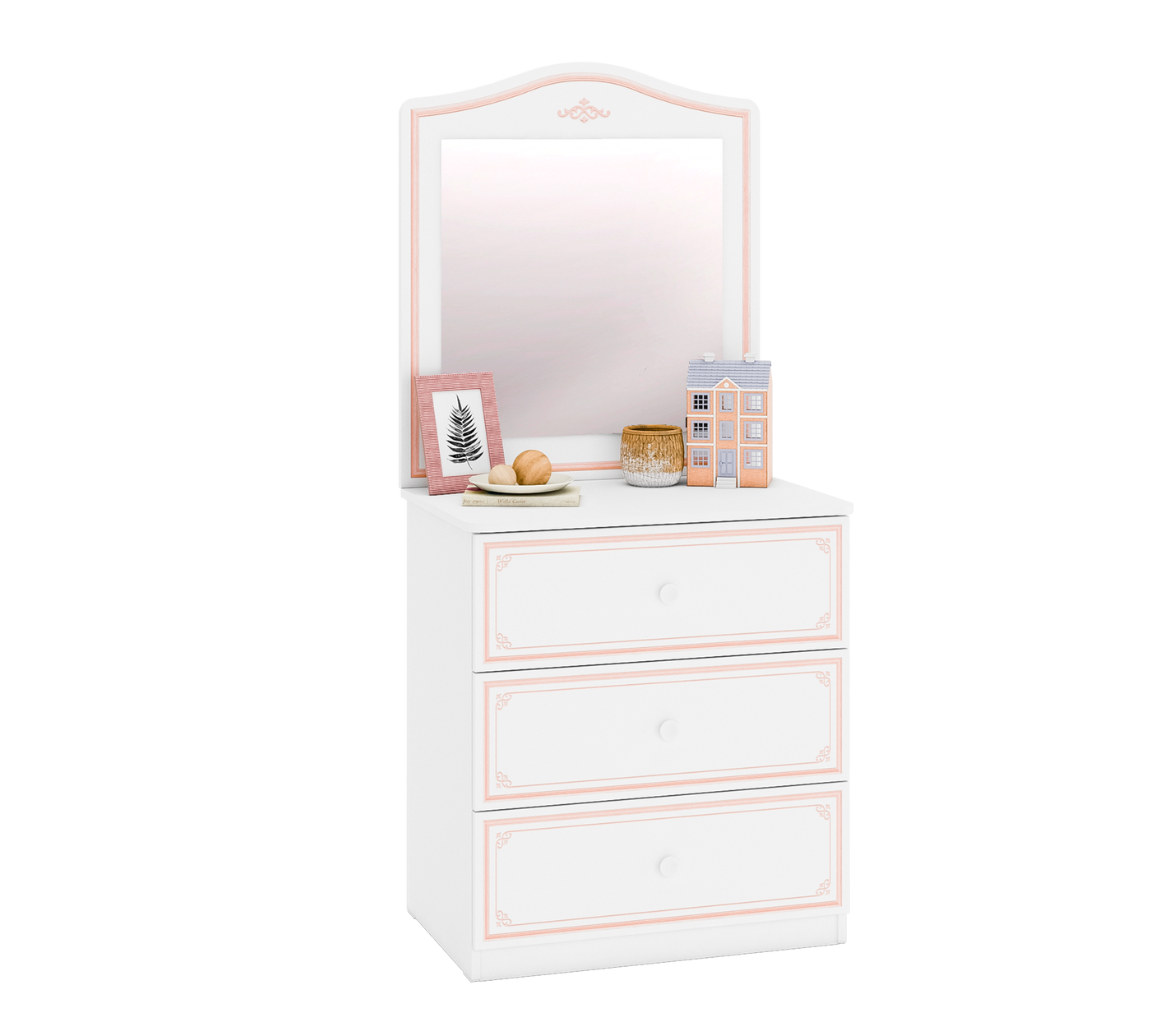 Selena Pink Dresser Mirror