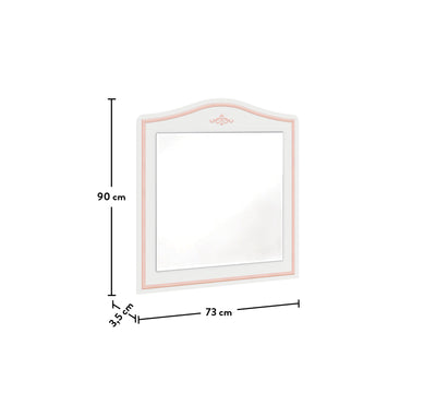 Selena Pink Dresser Mirror
