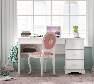 Rustic White Study Desk - ON ORDER ONLY