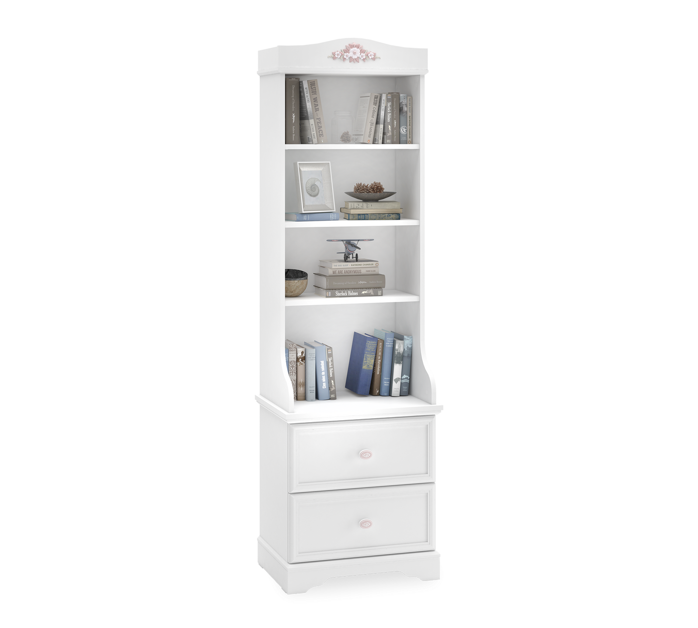 Rustic White Bookcase - ON ORDER ONLY