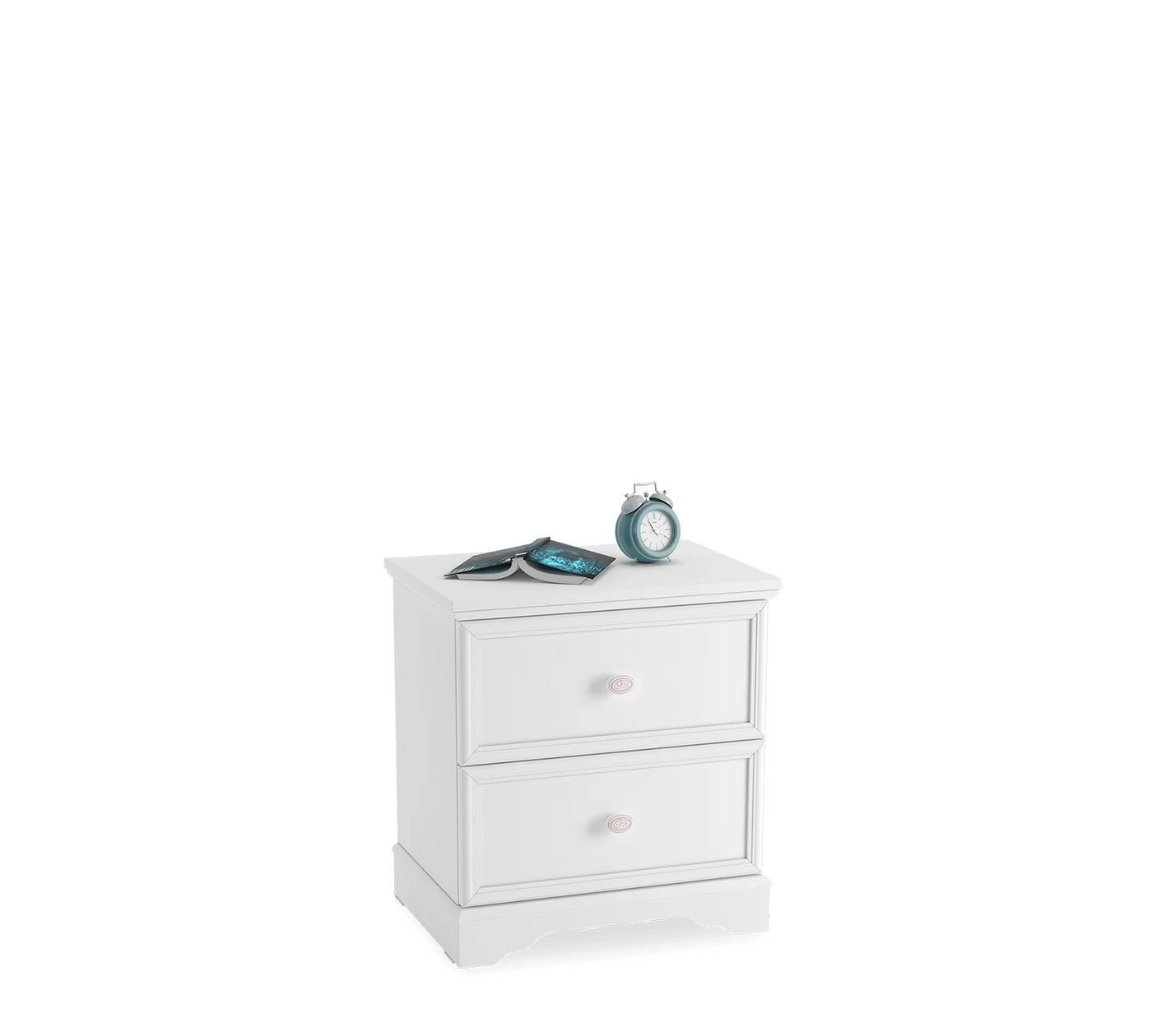 Rustic White Nightstand - ON ORDER ONLY