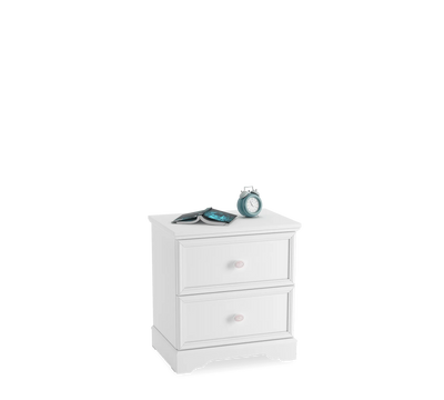 Rustic White Nightstand - ON ORDER ONLY