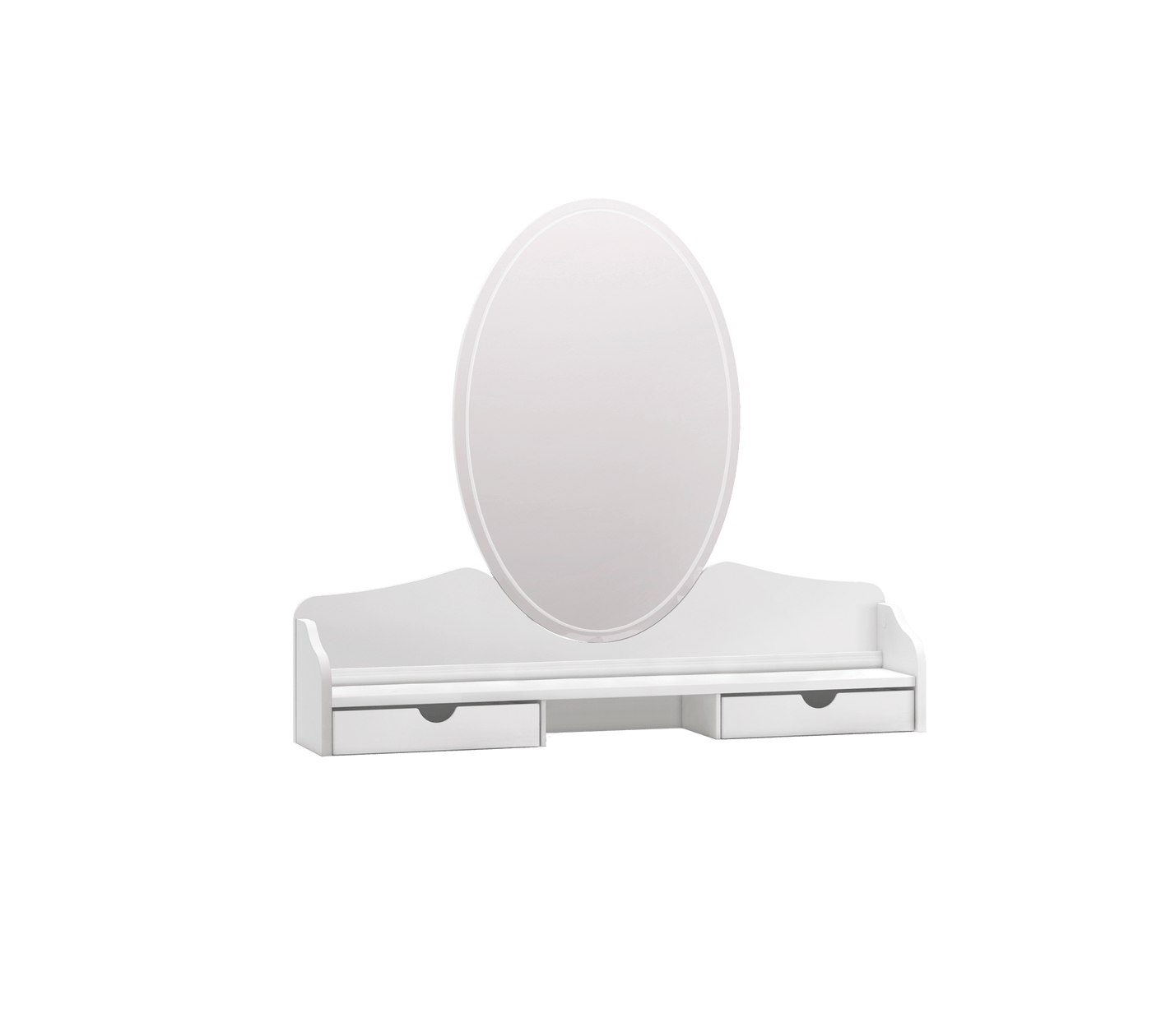 Rustic White Dresser Mirror - ON ORDER ONLY