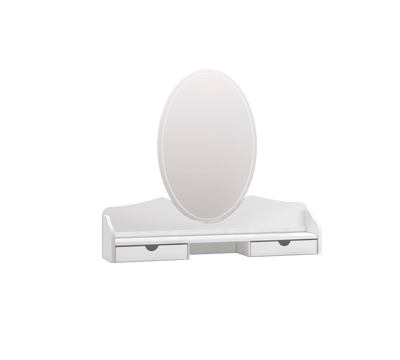 Rustic White Dresser Mirror - ON ORDER ONLY