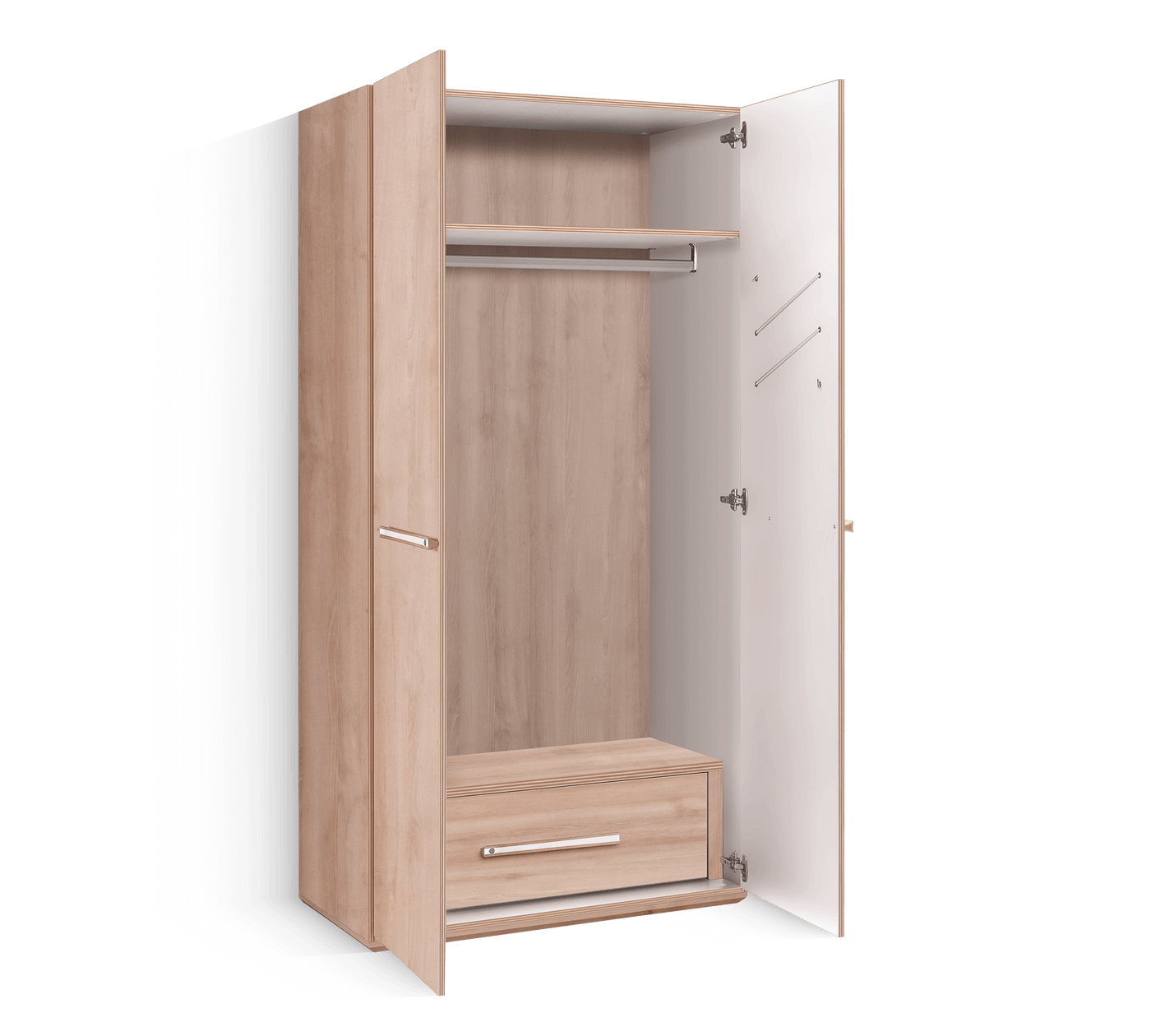 Duo 2 Doors Wardrobe - ON ORDER ONLY