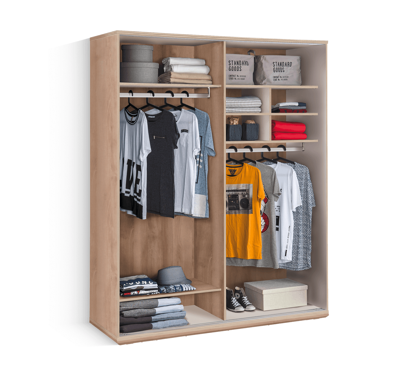 Duo Large Sliding Wardrobe - ON ORDER ONLY