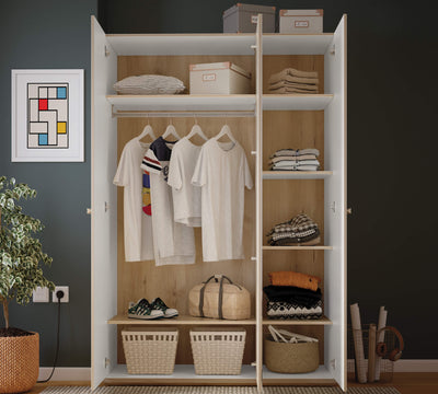Duo 3 Doors Wardrobe - ON ORDER ONLY