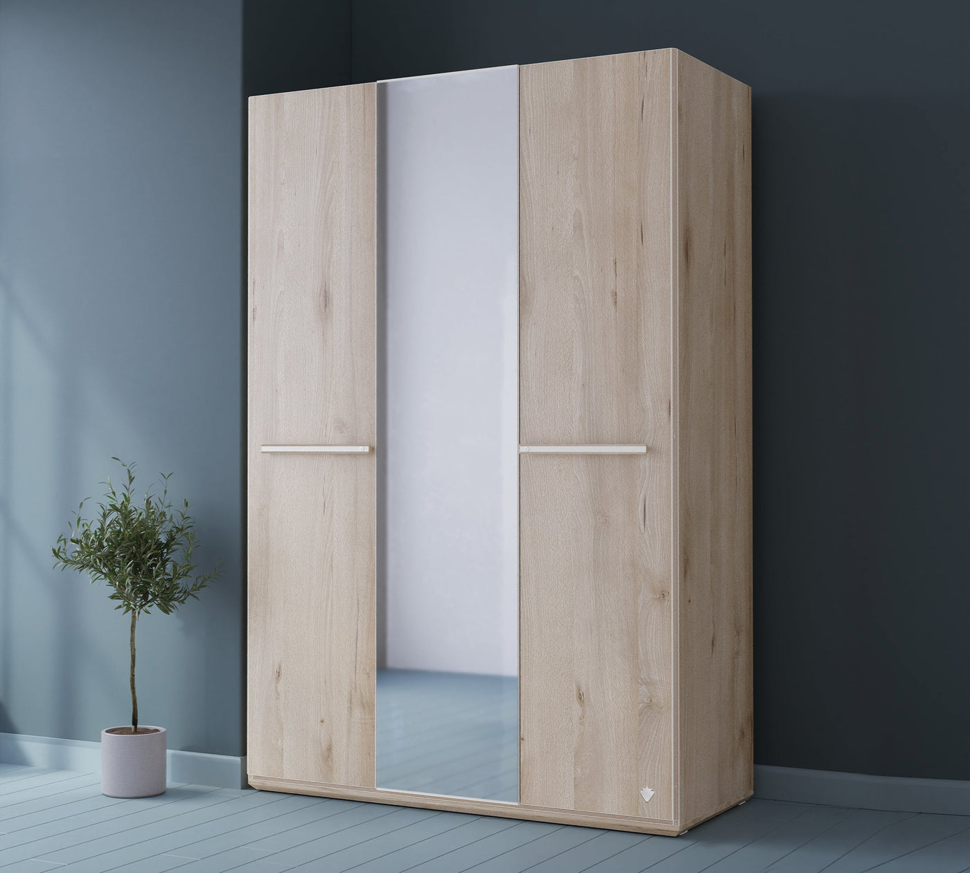 Duo 3 Doors Wardrobe - ON ORDER ONLY