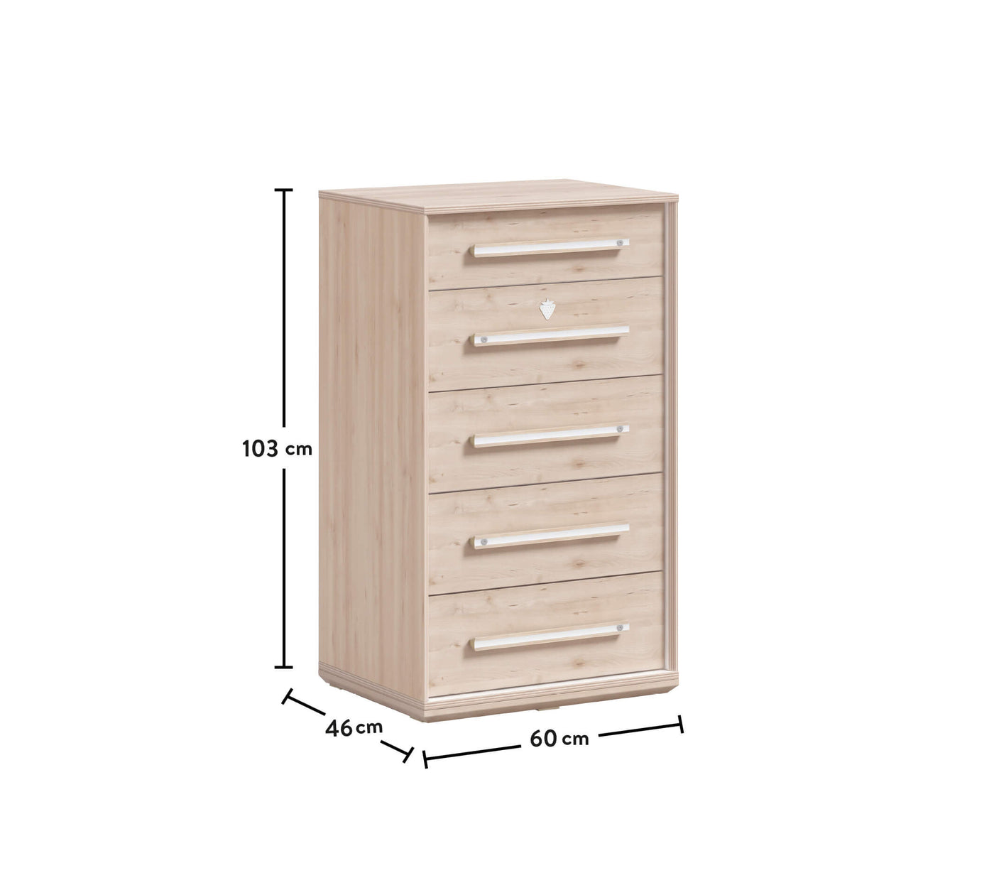 Duo Tall Dresser - ON ORDER ONLY