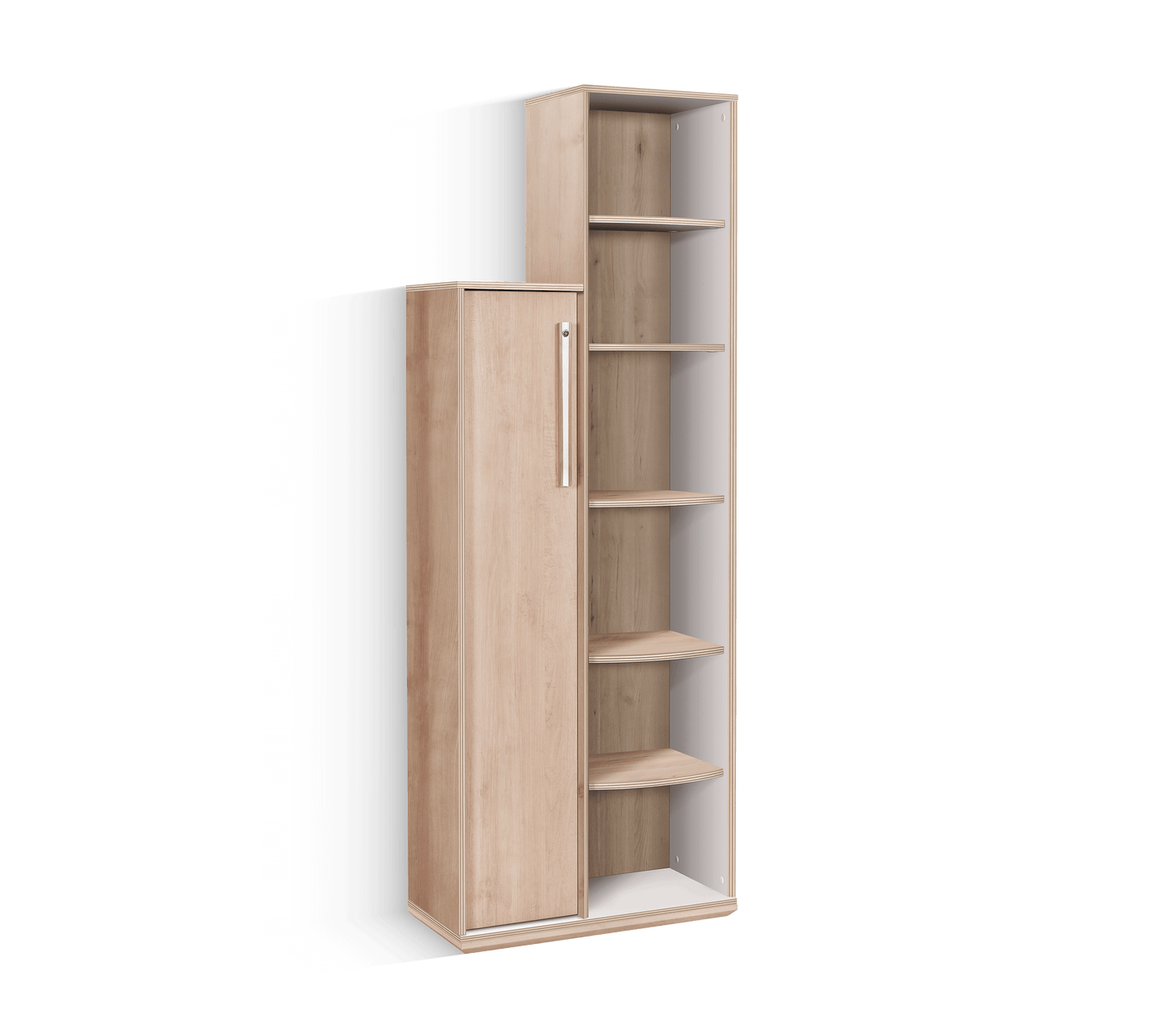 Duo Bookcase With Storage - ON ORDER ONLY