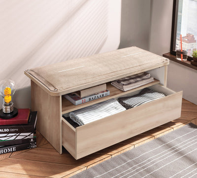 Duo Ottoman With Drawer