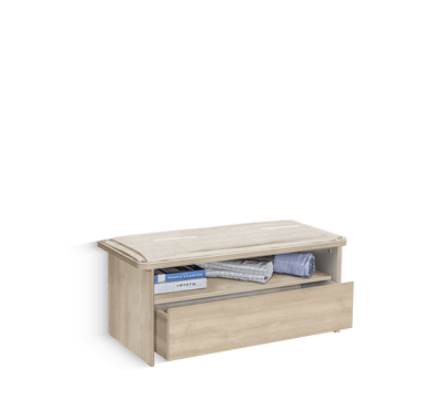 Duo Ottoman With Drawer