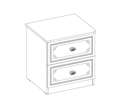 Selena Grey Nightstand