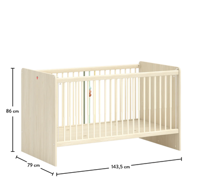Montes Natural Lift Baby Bed [70x140 Cm]