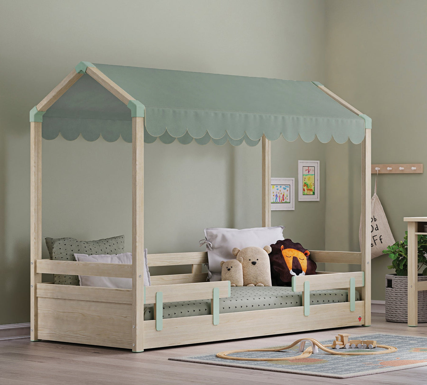 Montes Naturel Roof Bed [90x200 Cm]