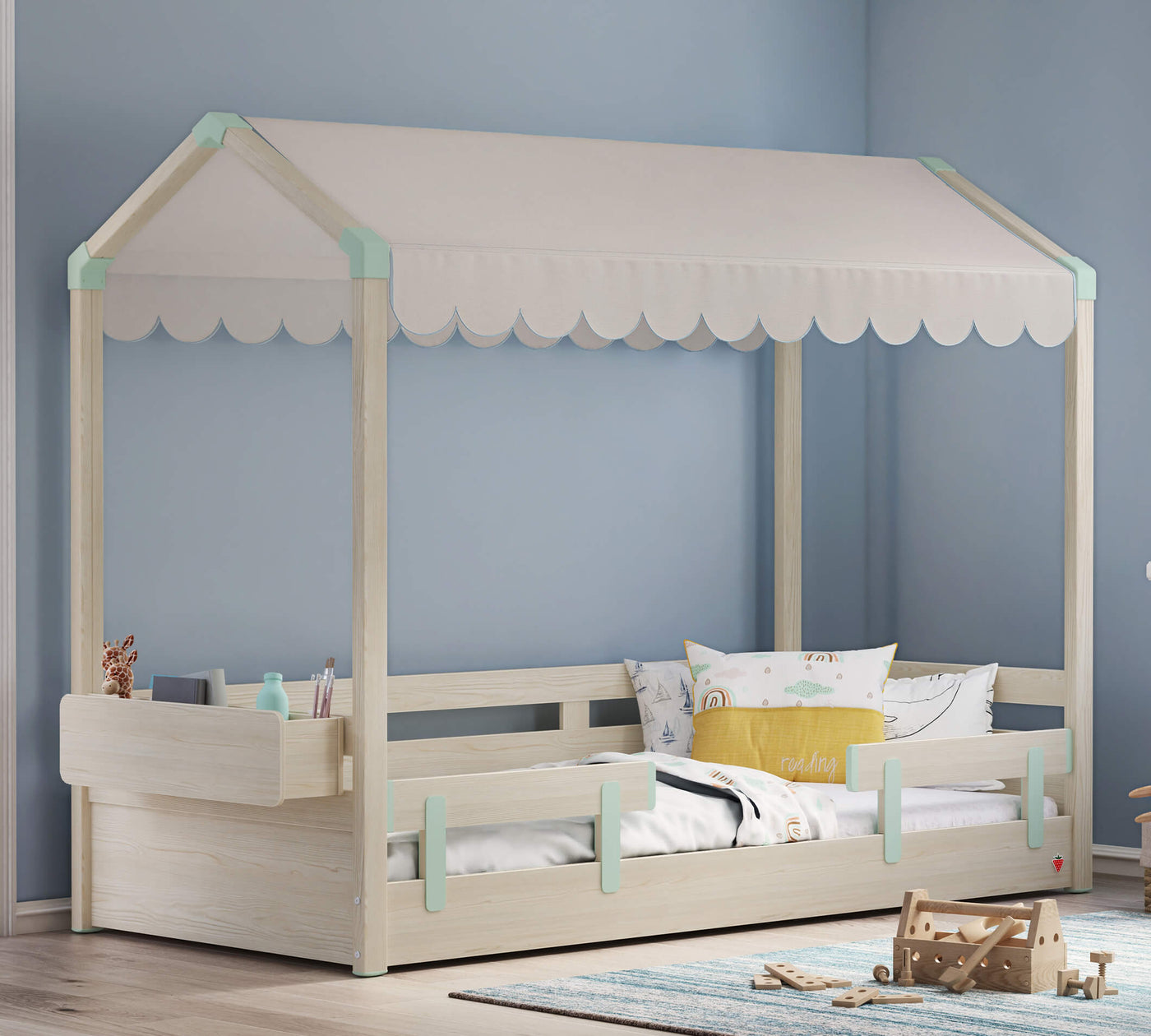 Montes Naturel Roof Bed [90x200 Cm]