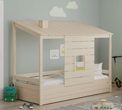 Montes Natural Pull Out Bed [90x190 Cm]