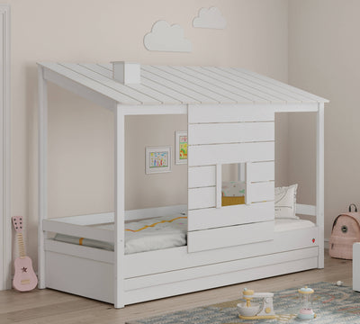 Montes White Pull Out Bed [90x190 Cm] - ON ORDER ONLY