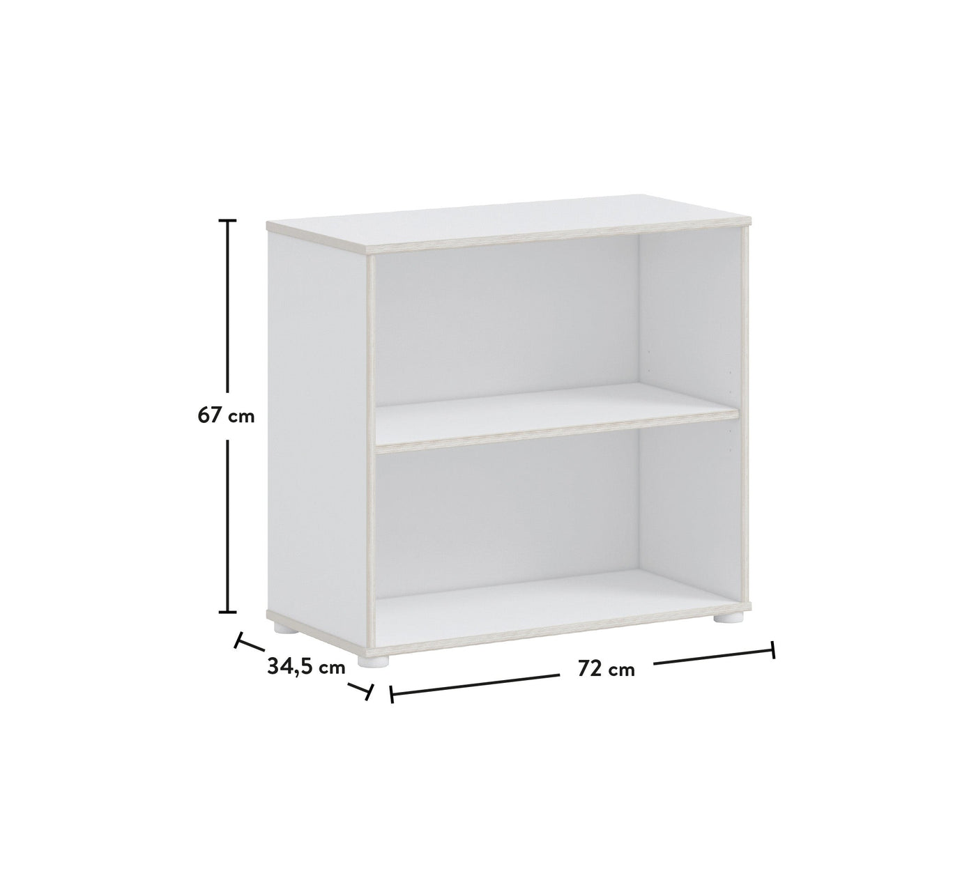 Montes White Medium Size Storage - ON ORDER ONLY
