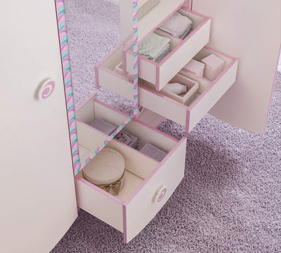 Princess 3 Doors Wardrobe - ON ORDER ONLY