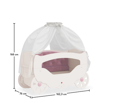 Princess Baby Bed [70x130 Cm] - ON ORDER ONLY